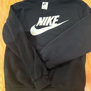 Nike youth Large Black Sweater